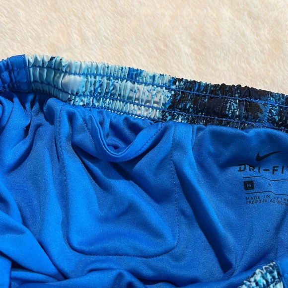 Blue TieDye Nike Athletic Shorts - Picture 5 of 6